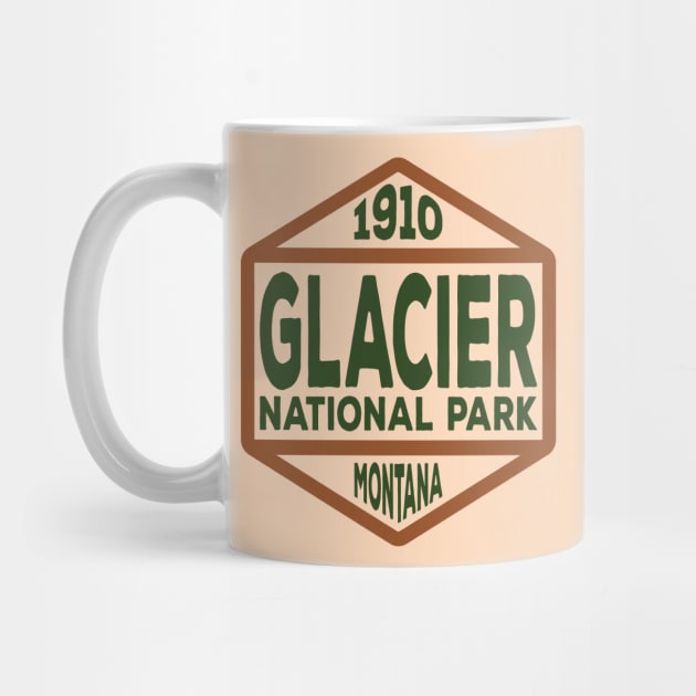 Glacier National Park badge by nylebuss